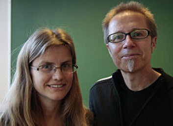 Forsker Heidi Sandaker og doktor Michael Doser deltar i AEgIS-prosjektet i CERN. Denne uken inviterte Sandaker en gruppe ledende antimaterieforskere til workshop ved Institutt for fysikk og teknologi. (Foto: Kim E. Andreassen) Forsker Heidi Sandaker og doktor Michael Doser deltar i AEgIS-prosjektet i CERN. Denne uken inviterte Sandaker en gruppe ledende antimaterieforskere til workshop ved Institutt for fysikk og teknologi. (Foto: Kim E. Andreassen)