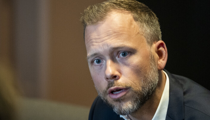 Partileder i Sosialistisk Venstreparti, Audun Lysbakken. Partileder i Sosialistisk Venstreparti, Audun Lysbakken.
