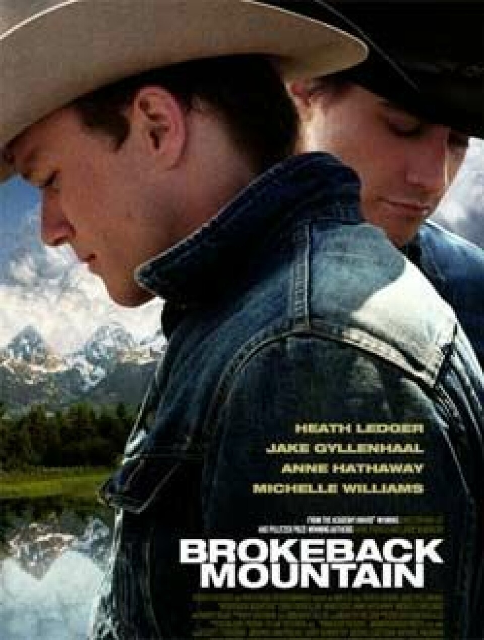 Brokeback Mountain, plakat fra filmen. (Foto/Copyright: Sandrew Metronome Norge)