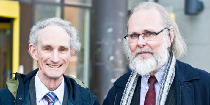 Lord May sammen med leder for CEES Nils Christian Stenseth. (Foto: Andreas B. Johansen) Lord May sammen med leder for CEES Nils Christian Stenseth. (Foto: Andreas B. Johansen)