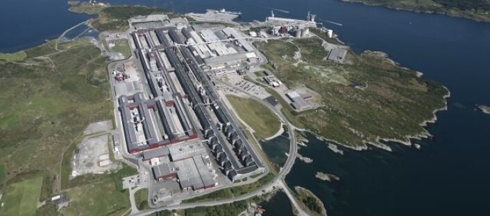 Hydro Aluminium Karmøy (Foto: Tor Alvseike) Hydro Aluminium Karmøy (Foto: Tor Alvseike)