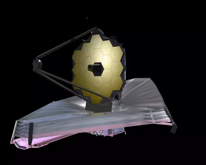 James Webb Space Telescope (Illustrasjon: NASA)