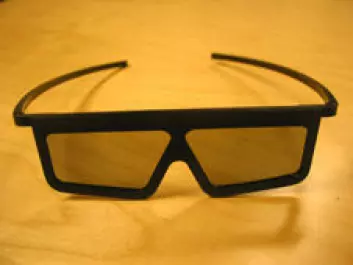 "De enkleste 3D-brillene av typen som følger med i Donald-bladene fungerer fortsatt bra på enkelte områder."