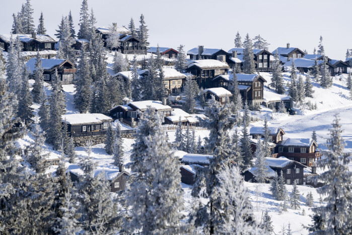 Den norske gjennomsnittshytta var på 96 kvadratmeter i 2018. Bildet er av et hyttefelt på østsiden av Kvitfjell. Den norske gjennomsnittshytta var på 96 kvadratmeter i 2018. Bildet er av et hyttefelt på østsiden av Kvitfjell.