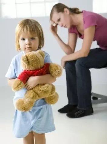 Samspillet mellom foreldre og barn er viktig for barnets psykiske helse.