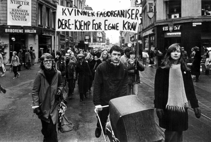 8. marstog i Oslo, 1975. (Foto: Klassekampen)