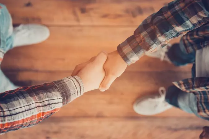 Relationships between people change in part when we can no longer shake hands.