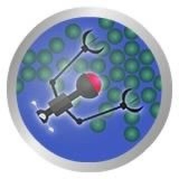 "Nano-robot. (Illustrasjonsbilde)" "Nano-robot. (Illustrasjonsbilde)"