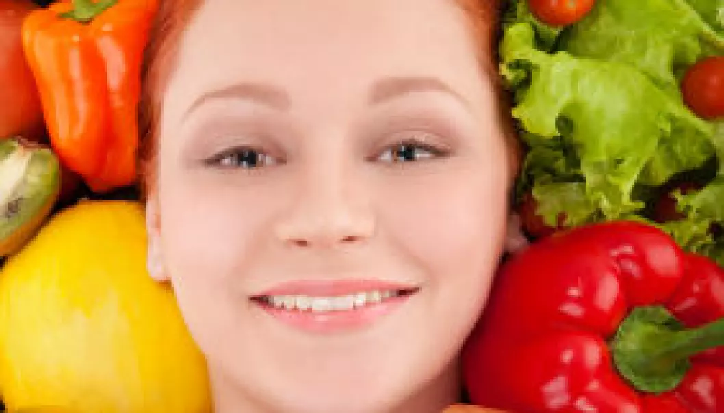Grønnsaker gir sexy hudfarge