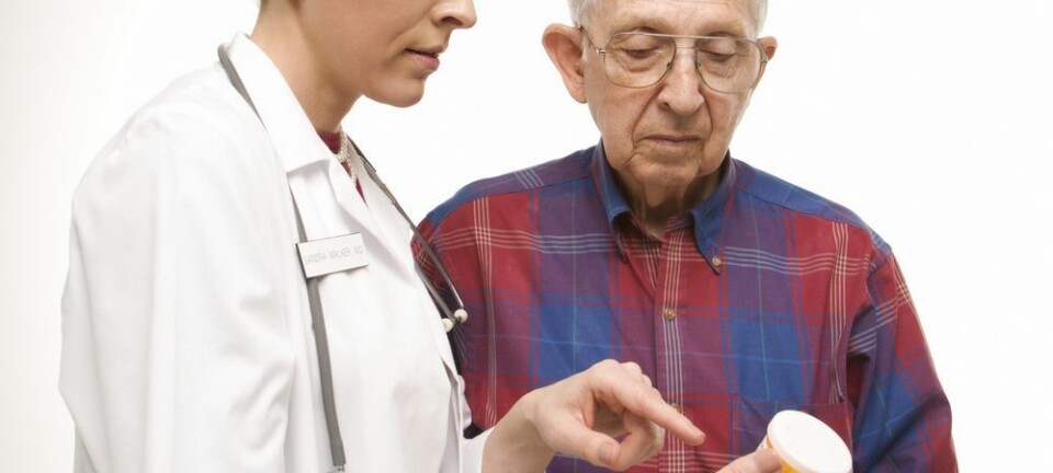 Eldre står for en tredjedel av alle legemidler som blir skrevet ut. Foto: Shutterstock.com
