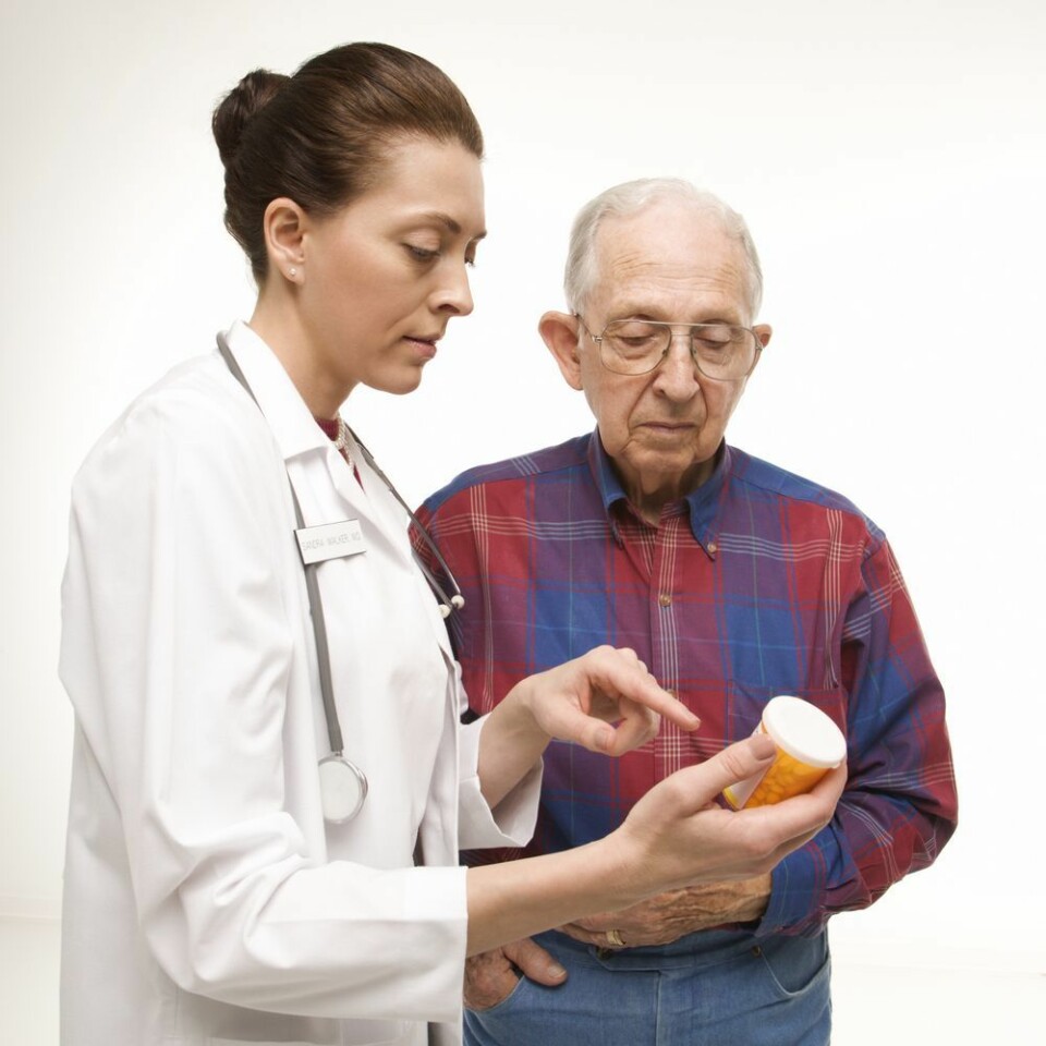Eldre står for en tredjedel av alle legemidler som blir skrevet ut. Foto: Shutterstock.com
