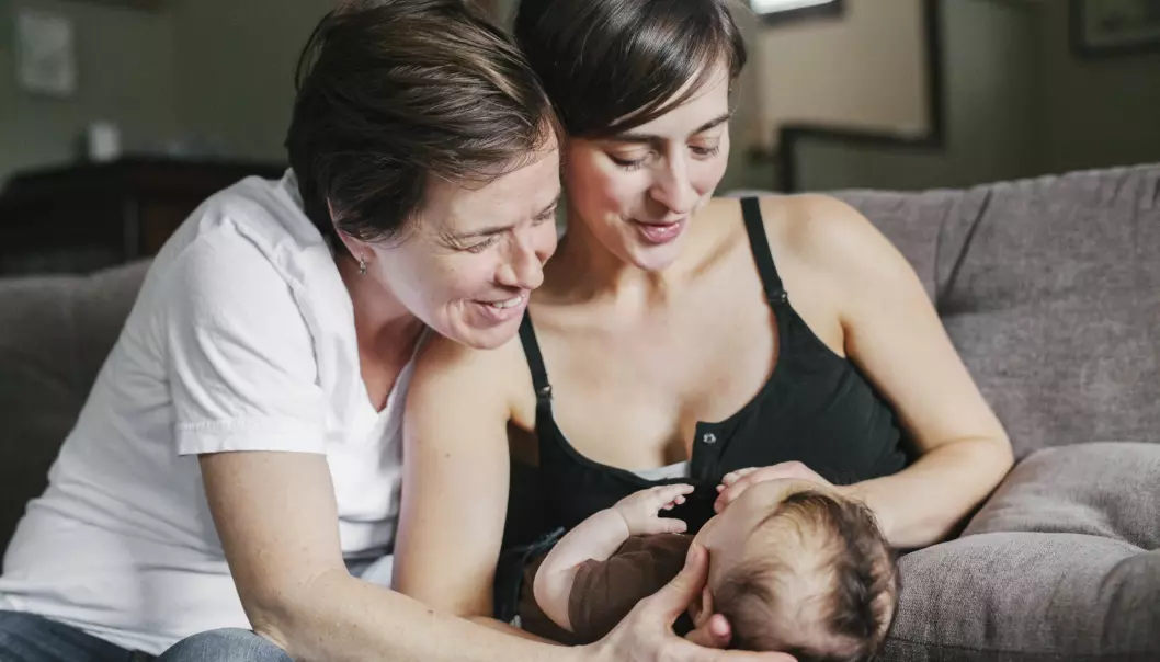 – Folketrygdloven er myntet på heterofile foreldrepar der kvinnen føder med minst ni måneders mellomrom, og ikke tilpasset par der begge kan få barn, sier Anne Hellum.
