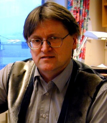 "Historieprofessor Hallvard Tjelmeland." "Historieprofessor Hallvard Tjelmeland."
