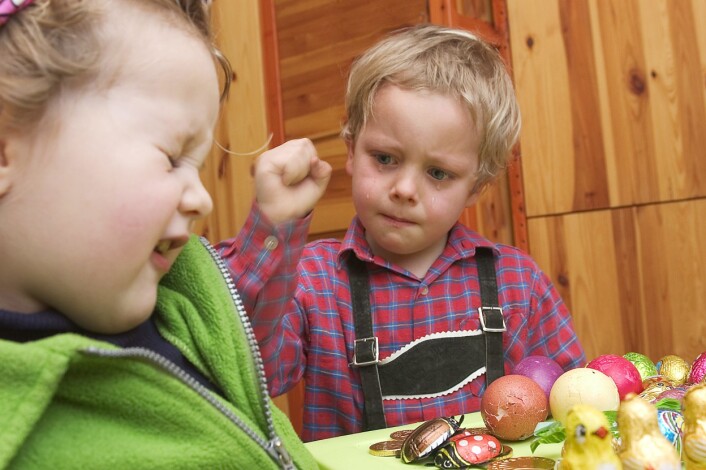 "Forskerne skriver at en streng disiplin på førskolen er avhengig av at noen elever oppfører seg feil, slik at de andre kan se hvordan man ikke skal oppføre seg. (Illustrasjonsfoto: www.colourbox.no)" "Forskerne skriver at en streng disiplin på førskolen er avhengig av at noen elever oppfører seg feil, slik at de andre kan se hvordan man ikke skal oppføre seg. (Illustrasjonsfoto: www.colourbox.no)"