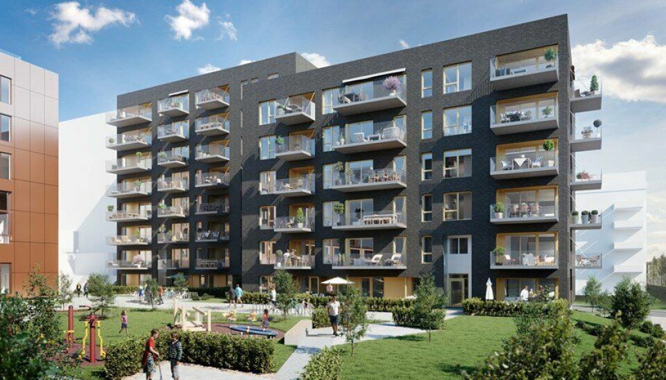 Mange har en drøm om egen bolig. Her fra prosjektet Ensjø Torg i Oslo.