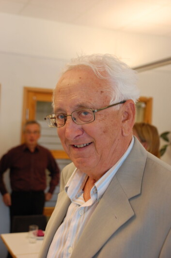 Johan P. Olsen fylte 70 år 14. august. Johan P. Olsen fylte 70 år 14. august.