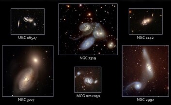 Noen av galakseparene som er oppdaget. (Foto: NASA) Noen av galakseparene som er oppdaget. (Foto: NASA)