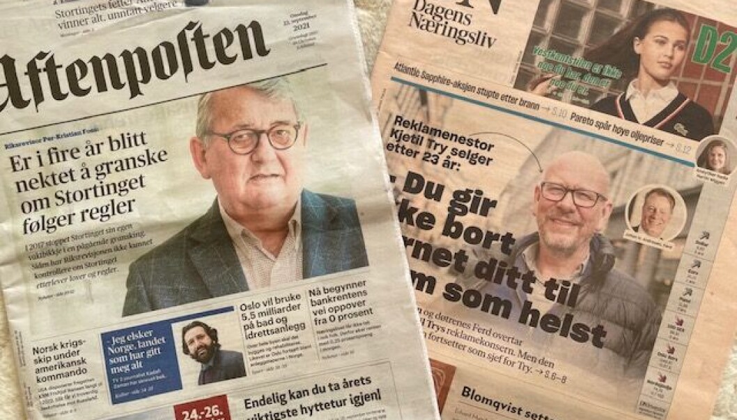 Selv om det i dag er mange kvinner som har ledende stillinger, for eksempel i akademia, er det fremdeles langt færre kvinner enn menn som blir intervjuet som ekspert på det ene eller det andre. Og når kvinnene bikker 50 år, forsvinner de mer og mer fra nyhetsmediene. Selv om det i dag er mange kvinner som har ledende stillinger, for eksempel i akademia, er det fremdeles langt færre kvinner enn menn som blir intervjuet som ekspert på det ene eller det andre. Og når kvinnene bikker 50 år, forsvinner de mer og mer fra nyhetsmediene.