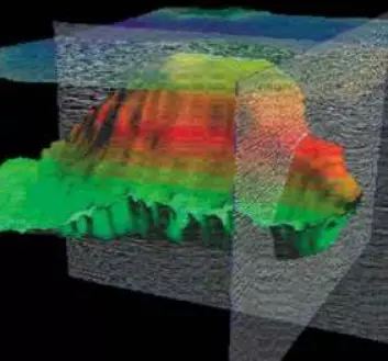 Moderne seismisk dataprosessering gir detaljerte 3D bilder av undergrunnen