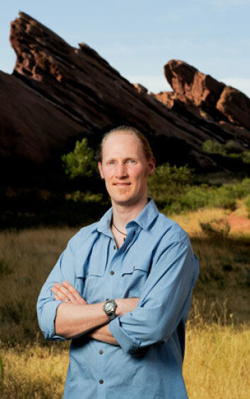 Forsker James Hagadorn ved Denver Museum of Nature & Science. (Foto: DMNS) Forsker James Hagadorn ved Denver Museum of Nature & Science. (Foto: DMNS)