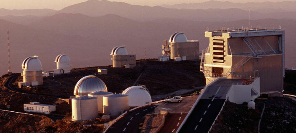 La Silla-observatoriet i Atacamaørkenen i Chile. (Foto: ESO)