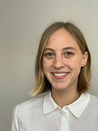 – Vi spiser taco når vi feirer. Enten det er at vi feirer helgen, bursdag eller hverandres nærvær, sier Miriam Angela Folland. Hun har skrevet masteroppgave om tacoens rolle i Norge. – Vi spiser taco når vi feirer. Enten det er at vi feirer helgen, bursdag eller hverandres nærvær, sier Miriam Angela Folland. Hun har skrevet masteroppgave om tacoens rolle i Norge.