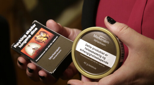 Standardiserte tobakkspakninger hadde liten eller ingen effekt, ifølge ny FHI-studie