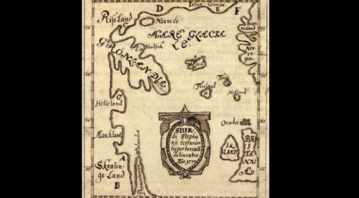 En italiensk munk skrev om «Markland», et av vikingenes navn på Amerika, 150 år før Columbus kom dit En italiensk munk skrev om «Markland», et av vikingenes navn på Amerika, 150 år før Columbus kom dit