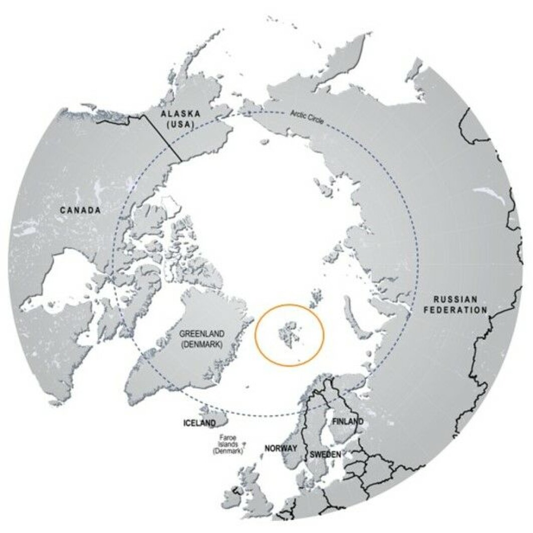 Svalbard er en gruppe øyer som ligger langt nord for Norge. Svalbard er en gruppe øyer som ligger langt nord for Norge.