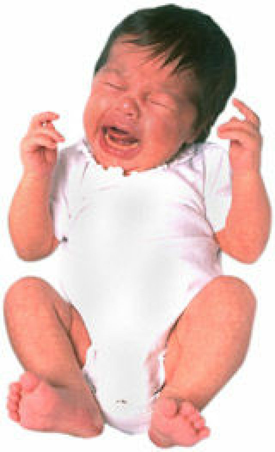 'Omtrent fem prosent av alle babyer er såkalt forlengede skrikere.'