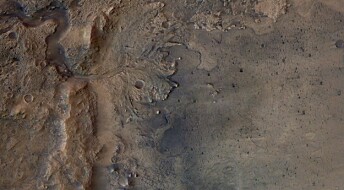 Dette krateret på Mars hadde en gang et elvedelta og en innsjø