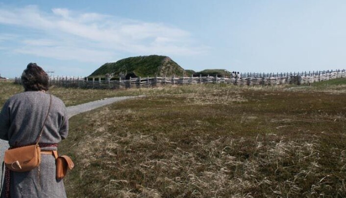 Rekonstruksjon av vikingboplass på Newfoundland Rekonstruksjon av vikingboplass på Newfoundland