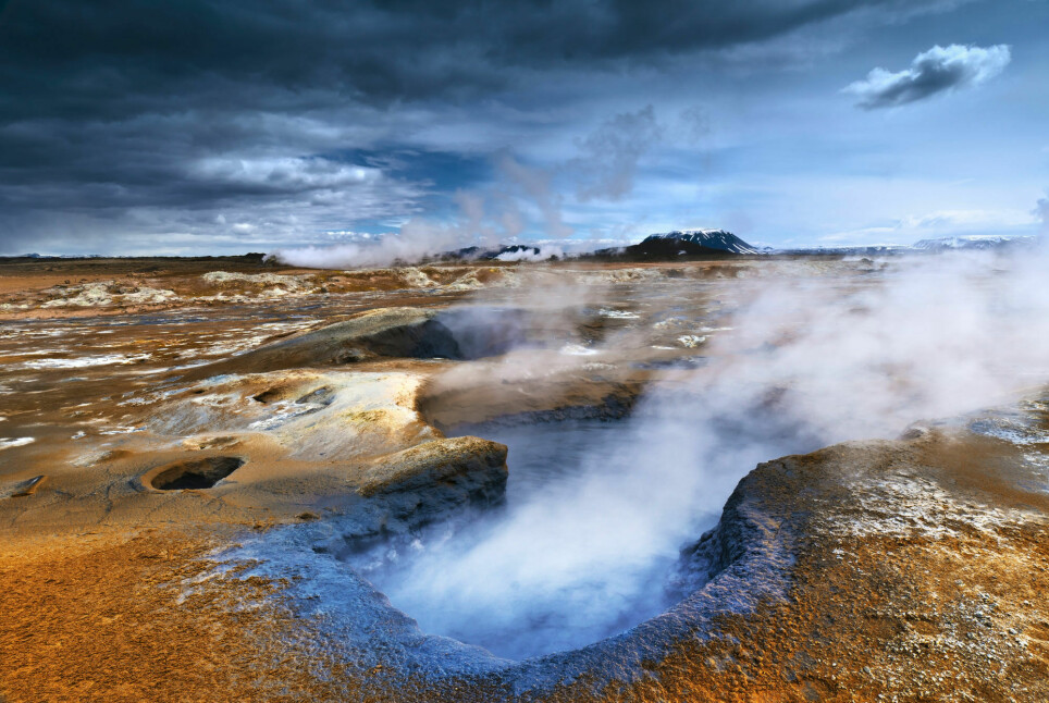 Island har med sine varme kilder og spesielle geologi svært gode forutsetninger for å utnytte jordvarme.