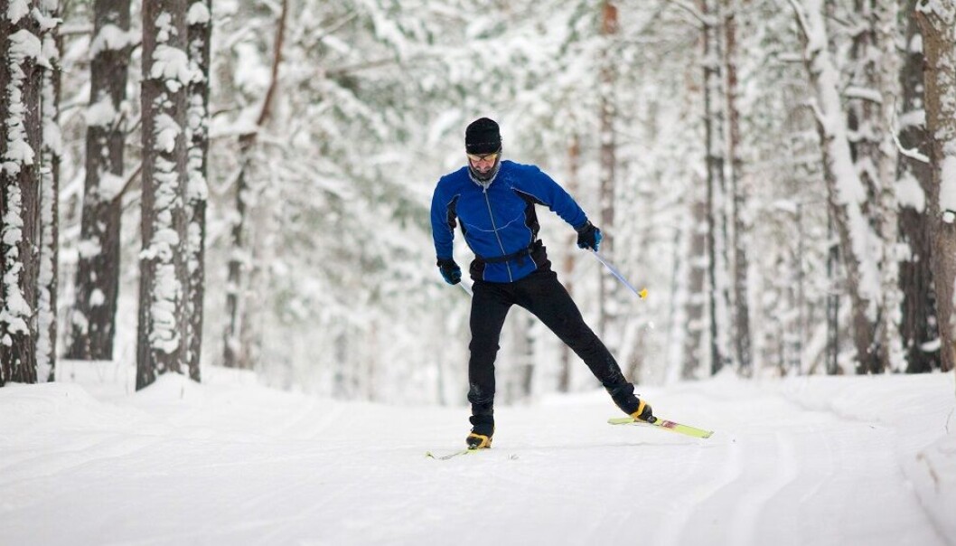 Your fluorinated ski wax will make you go faster, but it is bad for the environment. Your fluorinated ski wax will make you go faster, but it is bad for the environment.