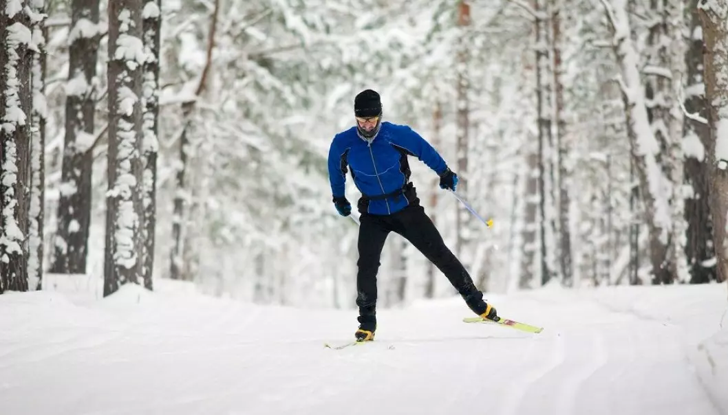 Your fluorinated ski wax will make you go faster, but it is bad for the environment.