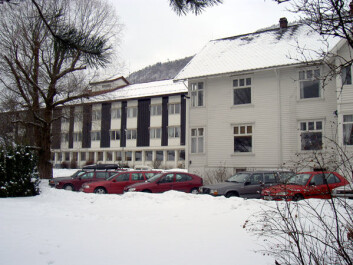 Bjørkeli Voss Psykiatriske senter 2004. (Foto fra avhandlingen: Inger Beate Larsen) Bjørkeli Voss Psykiatriske senter 2004. (Foto fra avhandlingen: Inger Beate Larsen)