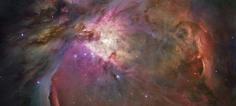Den vakre Oriontåken rommer mange mysterier. Nå har vi oppdaget noen av dem. (Foto: NASA/ESA)