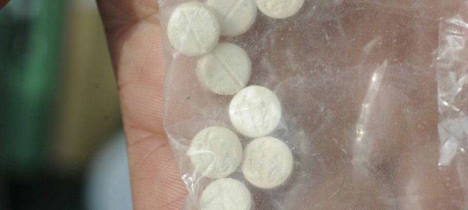 Ecstasy-tabletter blir ofte impregnert med symboler av smilefjes, hjerter eller lignende.Foto:Colourbox