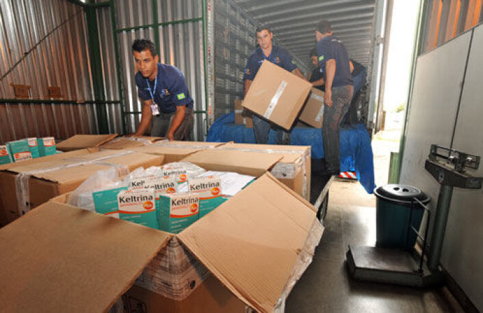 Brasil har gjort store framskritt i å stoppe smittsomme sykdommer. Bildet viser medisinske forsyninger som sendes av brasilianske helsemyndigheter til flodrammede områder i januar 2011. (Foto: Agencia Brasil/Wikipedia Commons Klikk her for å gå til kilde for bildet) Brasil har gjort store framskritt i å stoppe smittsomme sykdommer. Bildet viser medisinske forsyninger som sendes av brasilianske helsemyndigheter til flodrammede områder i januar 2011. (Foto: Agencia Brasil/Wikipedia Commons Klikk her for å gå til kilde for bildet)