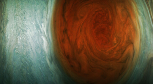 Den store, røde flekken på Jupiter har blitt undersøkt nærmere