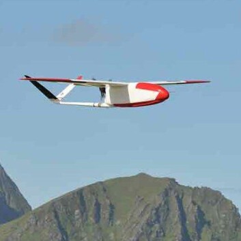 Ubemannet småfly som nylig har lettet fra Andøya Rakettskytefelt. (Foto: Kjell-Sture Johansen, Norut) Ubemannet småfly som nylig har lettet fra Andøya Rakettskytefelt. (Foto: Kjell-Sture Johansen, Norut)