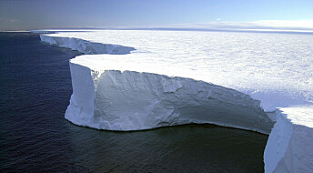 Issmelting i Antarktis forsterker global oppvarming