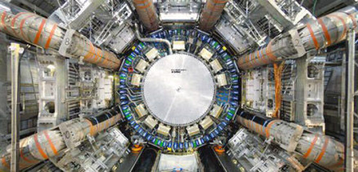Detektoren ATLAS ved CERN. (Foto: Cern) Detektoren ATLAS ved CERN. (Foto: Cern)