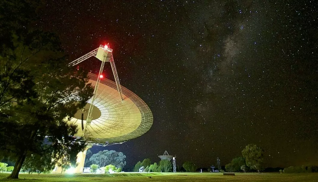 BLC1-signalet ble registret ved radioteleskopet Parkes Observatory i New South Wales, Australia.