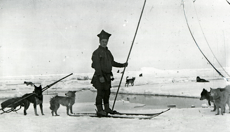Per Savio fra Sør-Varanger ble som tjueenåring med som hundepasser på «Southern Cross»-ekspedisjon til Antarktis.