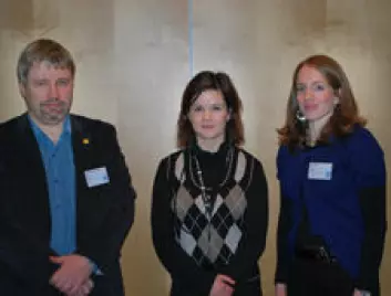 Frå venstre Geir Anton Johansen, Veronica Kvinge (BKK) og Inga Berre.
