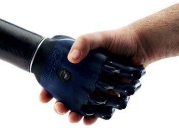 Begrepet touch-teknologi får nytt innhold når det brukes til proteser. (Foto: Bebionics) Begrepet touch-teknologi får nytt innhold når det brukes til proteser. (Foto: Bebionics)