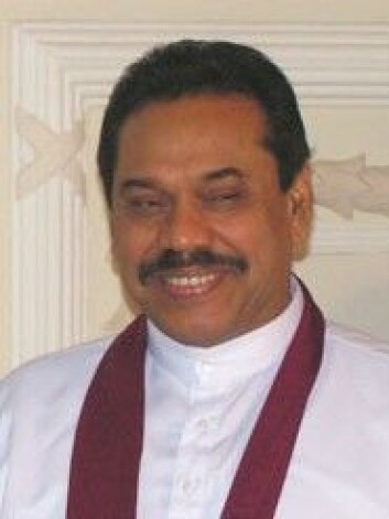 "President på Sri Lanka, Mahinda Rajapaksa (Kilde: Wikimedia Commons se lisens)" "President på Sri Lanka, Mahinda Rajapaksa (Kilde: Wikimedia Commons se lisens)"