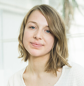 Katharina Vestre har filmet vaktceller som beveger seg mot det de tror er en lymfeknute. Katharina Vestre har filmet vaktceller som beveger seg mot det de tror er en lymfeknute.