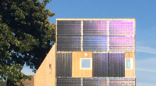 Solceller som er innebygd i tak og vegger, kan bli en effektiv strømkilde